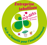 cette image représente le logo des entreprises labellisées éco-défis de la chambre des métiers.